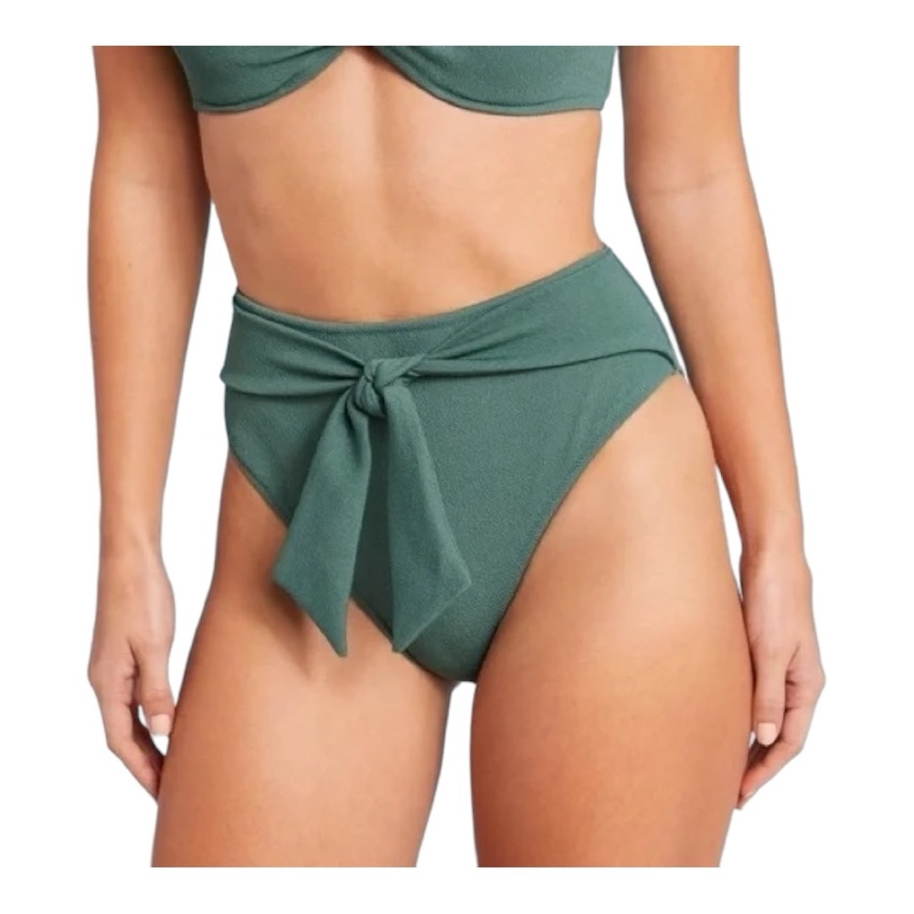 Shade & Shore Lightly Lined Twist-Front Crepe Tex… - image 2